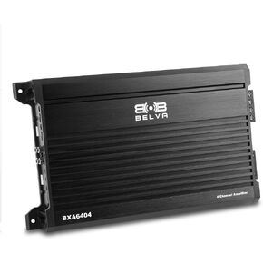 Belva BXA15001 1500W Peak BX-Series 2-Ohm Stable Class-A/B Monoblock | Car Audio MOSFET Amplifier with Remote Subwoofer Level Control in Saudi Arabia