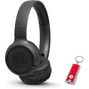 JBL Tune 500BT - On-Ear Wireless Bluetooth Headphones, Includes LED Flashlight Key Chain Bonus (Pink) in Saudi Arabia