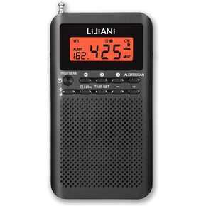 NOAA Weather Radio Portable AM FM Battery Operated in Kuwait