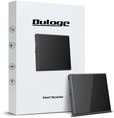 مسجل صوت مغناطيسي سعة 64 جيجابايت (800 ساعة)، جهاز استماع، عمر بطارية 40 ساعة، مسجل صوت، جهاز تسجيل صغير، أجهزة تسجيل صغيرة، ميكروفون مشغل MP3 in Kuwait