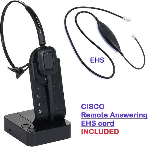 INNOTALK Wireless Headset Compatible with Cisco 6945 7942G 7945G 7962G 7965G 7975G 7821 7841 7861 8811 8841 8845 Phone (Pioneer) in Kuwait