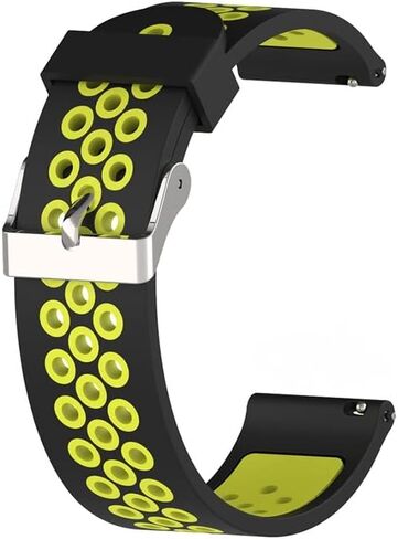 EEOMOiK سيليكون حزام الساعات ل Garmin Venu SQ 2/GarminMove 3 Luxe Style/Vivoactive 3 4 الفرقة سوار ساعة ذكية معصمه Correa in Saudi Arabia