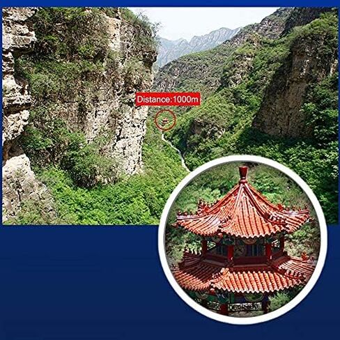 7X18 Monocular Telescope, Telescopic Portable Monocular Compact with Life Waterproof BAK4 Prism FMC Lens Monocular for Bird Watching in Kuwait