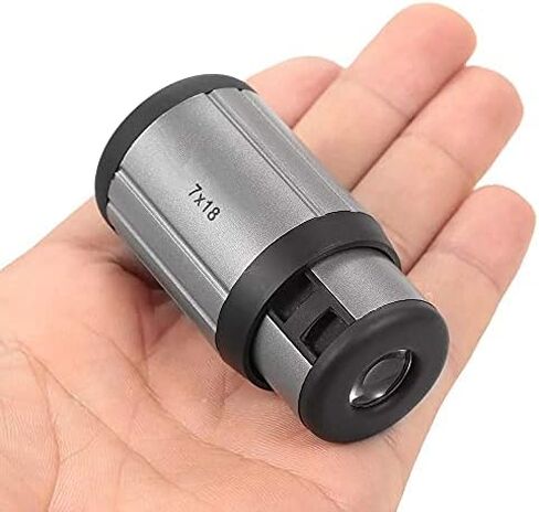 7X18 Monocular Telescope, Telescopic Portable Monocular Compact with Life Waterproof BAK4 Prism FMC Lens Monocular for Bird Watching in Kuwait