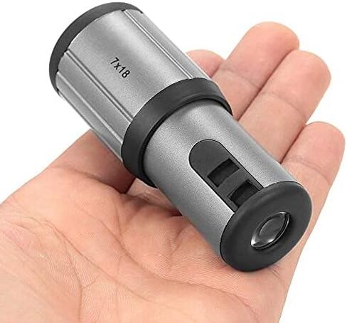 7X18 Monocular Telescope, Telescopic Portable Monocular Compact with Life Waterproof BAK4 Prism FMC Lens Monocular for Bird Watching in Kuwait
