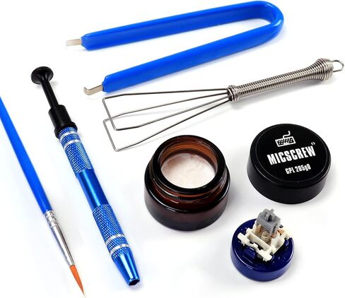 Byhoo Keyboard Lube Kit Come with 0.35OZ GPL 205G0 and Switch Opener for MX Switches Contains Keycap Puller Switch Puller Stem Holder in Saudi Arabia