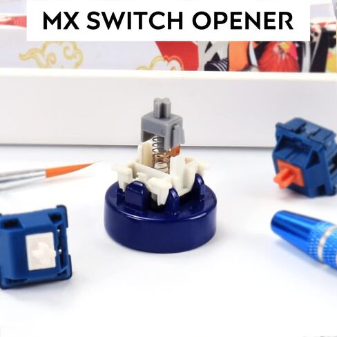 Byhoo Keyboard Lube Kit Come with 0.35OZ GPL 205G0 and Switch Opener for MX Switches Contains Keycap Puller Switch Puller Stem Holder in Saudi Arabia
