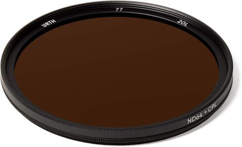 Urth 95mm CPL + ND64 Lens Filter (Plus+) — 20-Layer Nano-Coated Camera Lens Filter for Enhanced Polarization and Neutral Density Control in Saudi Arabia