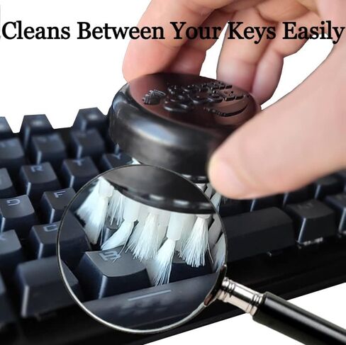 Germ Geek The Keyboard Cleaner منظف الغبار العالمي للوحة مفاتيح الكمبيوتر | إزالة الغبار عن الكمبيوتر المحمول | طقم تنظيف إلكترونيات المكتب، مزيل غبار الكمبيوتر in Kuwait