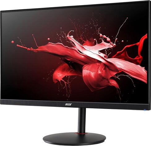 ايسر شاشة العاب نيترو XV240Y Pbmiiprx 23.8 IPS FHD 1920 × 1080 165Hz DP، HDMI، شاشة العاب باضاءة خلفية LED UM.QX0AA.P0 in Kuwait
