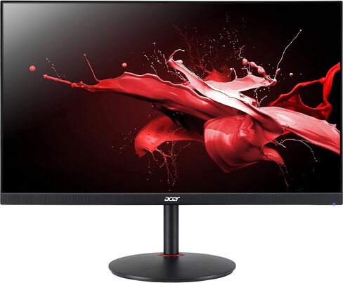 ايسر شاشة العاب نيترو XV240Y Pbmiiprx 23.8 IPS FHD 1920 × 1080 165Hz DP، HDMI، شاشة العاب باضاءة خلفية LED UM.QX0AA.P0 in Kuwait
