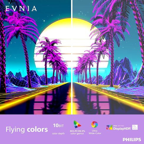شاشة الألعاب المنحنية PHILIPS Evnia 34M2C8600 QD OLED مع دقة WQHD فائقة الدقة، 175 هرتز، AMD FreeSync Premium Pro، قاعدة توصيل USB-C، ارتفاع قابل للتعديل، استبدال مسبق لمدة 4 سنوات، مفتاح Xbox PS5 in Kuwait
