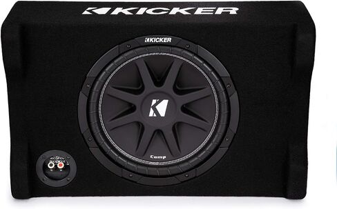 KICKER Comp 12" (30cm) Subwoofer in Down Firing Encl, 4-Ohm; RoHS Compliant in Saudi Arabia
