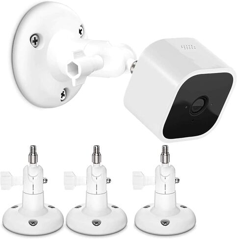 حامل جداري من HOLACA لكاميرا Blink Mini الجديدة كليًا - كاميرا داخلية Blink قابلة للتعديل للاستخدام الداخلي والخارجي (عبوتان) in Kuwait