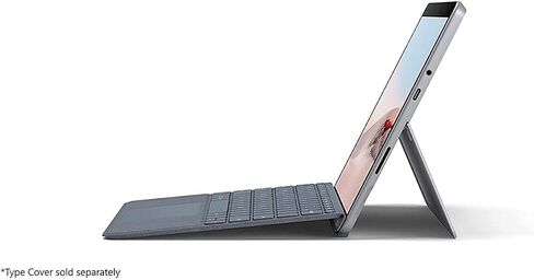 Microsoft Surface Stz-00001 Go 2 10.5-Inch Tablet, WiFi, 4Gb Ram, 64Gb Emmc, Windows 10 Pro, Silver in Kuwait