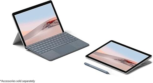 Microsoft Surface Stz-00001 Go 2 10.5-Inch Tablet, WiFi, 4Gb Ram, 64Gb Emmc, Windows 10 Pro, Silver in Kuwait