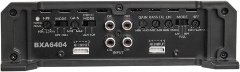 Belva BXA15001 1500W Peak BX-Series 2-Ohm Stable Class-A/B Monoblock | Car Audio MOSFET Amplifier with Remote Subwoofer Level Control in Kuwait