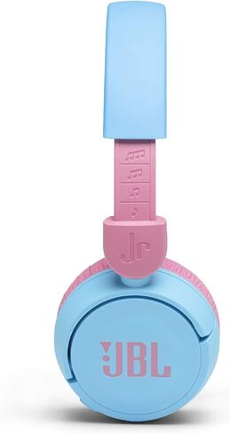 JBL Jr310BT Kids Wireless On-Ear Headphones - Bluetooth Headphones with Microphone, Safe Sound Under 85dB Volume, 30H Battery, Foldable, Comfort, Easy, Soft, Cool Colors (Red), Small in Saudi Arabia