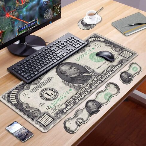 مجموعة مسند معصم مريح للوحة المفاتيح ولوحة الماوس، بساط مكتب ألعاب كبير مقاس XXL مقاس 31.5 بوصة × 11.8 بوصة، قاعدة غير قابلة للانزلاق، إسفنج ذو ذاكرة، تخفيف آلام الكتابة بسهولة للمكتب والمنزل، زهور أرجوانية وفراشة in Kuwait