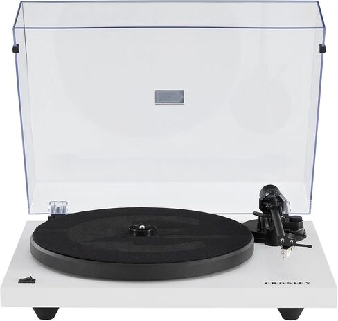 Crosley C6B-BK Belt-Drive Bluetooth Turntable Record Player with Adjustable Tone Arm, Black in Saudi Arabia