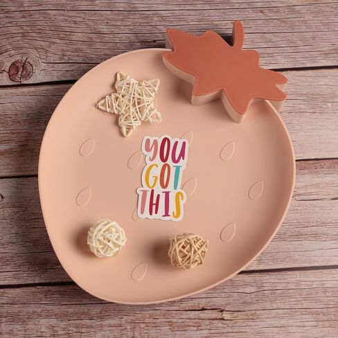 ZURRAM 3PCS Motivational Positive 3" Sticker, Vinyl Waterproof Self Care Inspirational Decal, You Got This Encouraging Quotes Sticker for Laptop Water Bottle Notebook 3 Inches in Kuwait