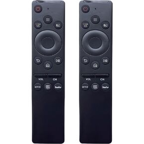 【Pack of 2】 Universal Remote-Control for Samsung Smart-TV, Remote-Replacement of HDTV 4K UHD Curved QLED and More TVs, with Netflix Prime-Video Hulu Buttons