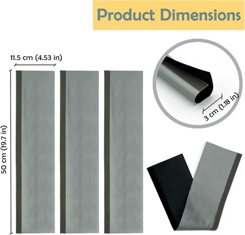 مجموعة اغطية كيبلات من روزويلد مكونة من 4 قطع من منظم الاسلاك مع غطاء لاسلاك التفاف بلاصق فيلكرو وغطاء حماية لادارة الاسلاك للتلفزيون والكمبيوتر والمكتب والمكتب والكمبيوتر الشخصي مرن 19.7 انش in Kuwait