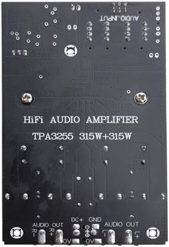 لوحة مضخم رقمي، وحدة مضخم طاقة TPA3255 HiFi 600 وات، وحدة صوت بقناتين in Saudi Arabia