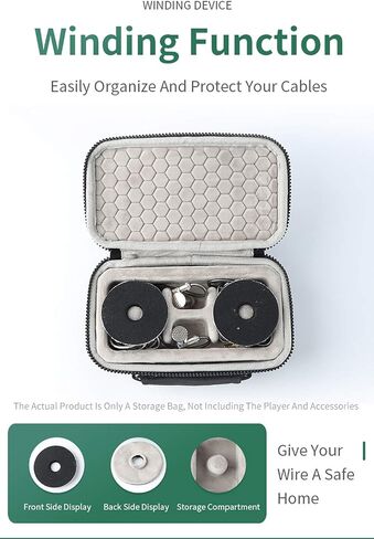 Durable Carrying Case Storage Box for Cayin N8 / N6ii for iBasso DX220 / DX200 / DX150 /DX160 for Iriver SP2000 SP1000 SP1000M SE200 SR25 / SR15 (for Cayin N6ii N62) in Saudi Arabia