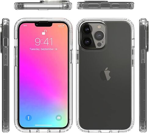 غطاء COTDINFOR لجهاز iPod Touch 7 جراب شفاف كريستالي غير مصفر شديد التحمل ناعم من مادة TPU بطبقة مزدوجة ممتص للصدمات متين لكامل الجسم جراب شفاف مقاوم للصدمات لجهاز iPod Touch 7 / Touch 6 / Touch 5 شفاف in Kuwait
