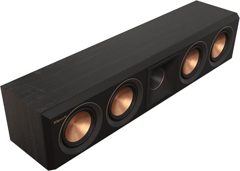 Klipsch Reference Premiere RP-8060FA II 7.1.4 نظام مكبرات الصوت المحيطي للمسرح المنزلي المتميز Dolby Atmos مع أبواق Tractrix جديدة أكبر وصوت غامر ومضخم صوت SPL مقاس 15 بوصة باللون الأبنوسي in Saudi Arabia