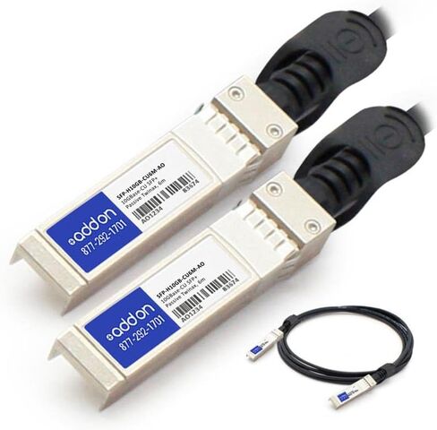 كابل التوصيل المباشر AddOn Cisco المتوافق مع TAA 10GBase-CU SFP+ إلى SFP+ (Passive Twinax، 6 متر) in Saudi Arabia
