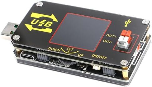 EC شراء XY-UDP CNC USB وحدة تعزيز إمدادات الطاقة شاشة ملونة الجهد المستمر والتيار 5V إلى 9V12V24V USB دفعة وحدة محول قابل للتعديل in Kuwait