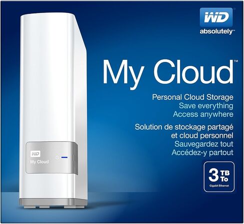 وحدة تخزين متصلة بشبكة My Cloud الشخصية سعة 3 تيرابايت من Western Digital - NAS - Western DigitalBCTL0030HWT-NESN in Saudi Arabia