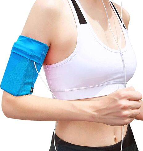 Phone Armband Sports Running Armband Lightweight Arm Band Strap Running Phone Holder Pouch Sleeve for Exercise Workout for iPhone 8/7/6/5,Samsung Galaxy S9/S8/S7,Google Pixel, A-Black, S in Kuwait