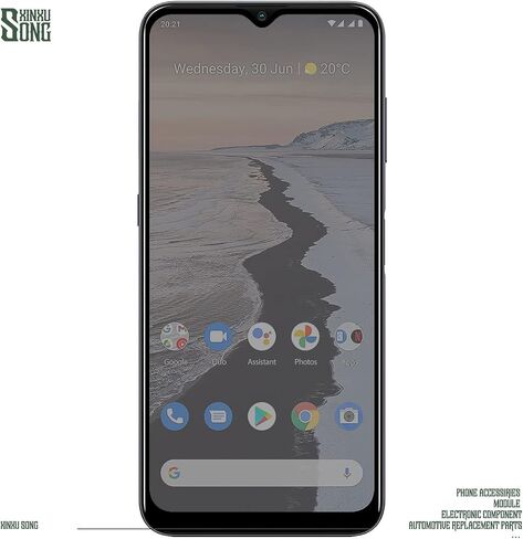 XINXUSONG 2 Pack Privacy Screen Protector Full Coverage Scratch Resistant Shatter Proof Tempered Glass Silk Print Black Protective Film For No kia G10 / Nokia G20. in Saudi Arabia