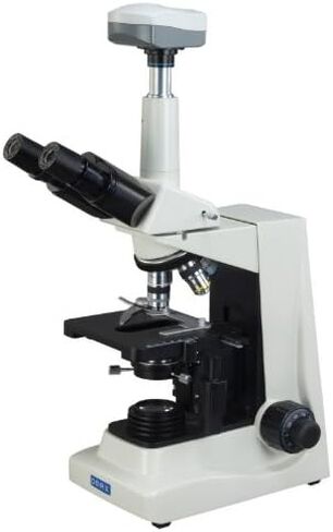 OMAX 40X-1600X Advanced Digital Darkfield Trinocular Compound Microscope with 5.0MP USB Camera and Extra Bright Darkfield Condenser in Saudi Arabia