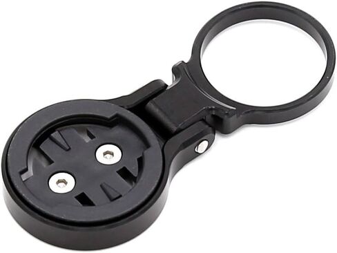 Thinvik Aluminum Alloy Bike Computer Stem Mount for Garmin Edge 1030 1000 820 810 800 520 510 500 25 - Angle Adjustable,Hinge Feature in Kuwait