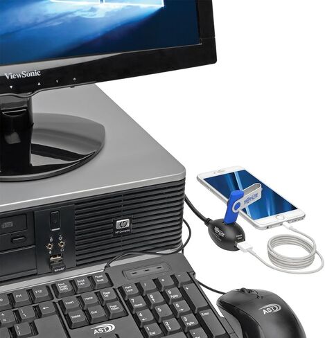 Tripp Lite بطول 6 أقدام 1-port USB 3. 0 كابل تمديد superspeed3 سطح المكتب مقاس M/F (6 'u324 – 006-dsk1), Black in Kuwait