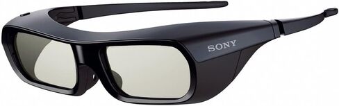 Sony TDG-BR250/B Rechargeable 3D Adult Glasses, Black in Saudi Arabia