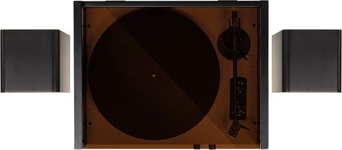 Crosley CR7017B-BK Coda Record Player with Speakers, Black in Kuwait