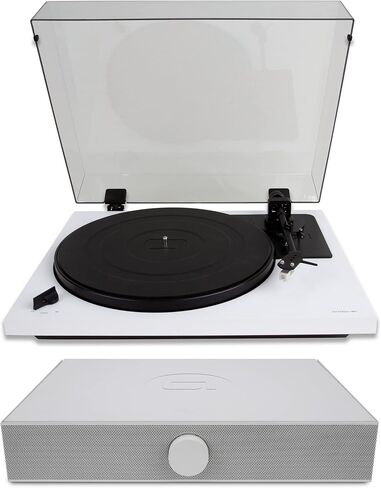 نظام الموسيقى SpinDuo Record Player من أندوفر (أبيض) in Kuwait