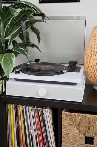 نظام الموسيقى SpinDuo Record Player من أندوفر (أبيض) in Kuwait