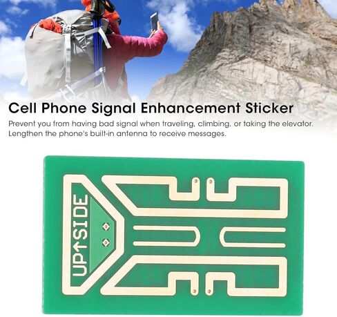 Phone Signal Stickers, 5pcs Outdoor Cell Phone Signal Enhancement Stickers Mobile Phone Signal Improver Boosters for Any Analog, Digital and Triband Telephone in Saudi Arabia