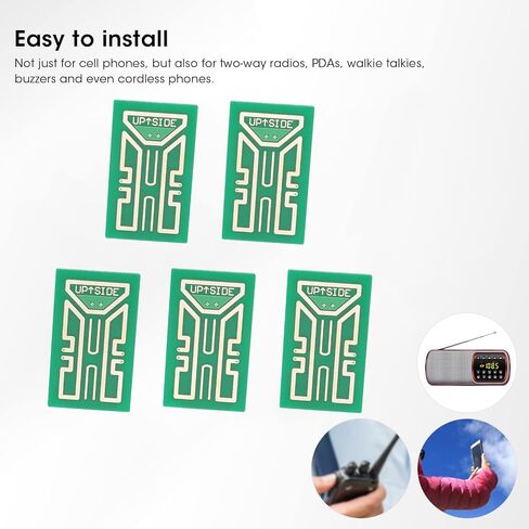 Phone Signal Stickers, 5pcs Outdoor Cell Phone Signal Enhancement Stickers Mobile Phone Signal Improver Boosters for Any Analog, Digital and Triband Telephone in Saudi Arabia