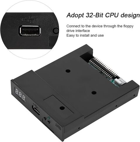 Floppy Drive, Durable USB Emulator Emulator Floppy Drive Emulator, 1.44MB for Plug YA in Saudi Arabia