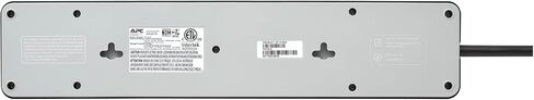 APC Surge Protector Power Strip, PH12, 2160 Joules, Flat Plug, 12 Outlet Power Cord Strip Black in Saudi Arabia