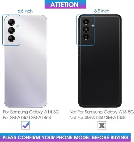 for Samsung Galaxy A14 5G Screen Replacement for Samsung A14 5G Display for Galaxy A14 5G LCD SM-A146P A146U Digitizer Touch Screen Assembly Repair Parts with Frame(US Version) in Saudi Arabia