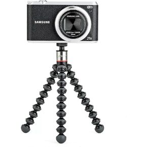 JOBY GripTight ONE Micro Stand, Universal Phone Holder, Small Tripod for Smartphone, Foldable and Portable, Watch FIFA World Cup Football, Black in Kuwait