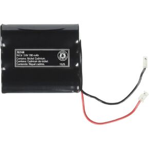 بطارية هاتف لاسلكية قابلة لإعادة الشحن من باور جير، 3.6 فولت، حزمة بطارية 700 مللي أمبير في الساعة، هيدريد معدن النيكل، متوافقة مع سماعة الهاتف اللاسلكية، 76144 in Kuwait